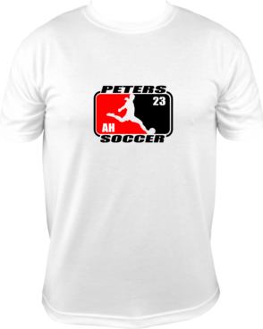 Peters Township Personalized Soccer T-Shirt #104