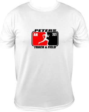 Peters Township Personalized Track and Field T-Shirt #138