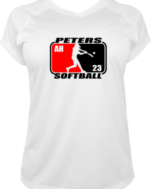 Peters Township Personalized Softball T-Shirt #148