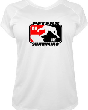 Peters Township Personalized Swimming T-Shirt #039