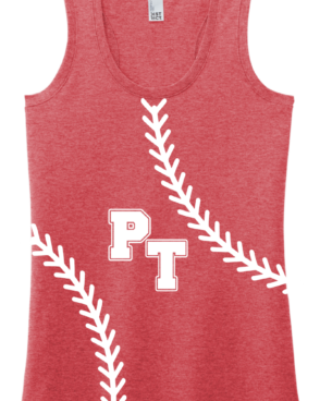 Peters Baseball Stitches Tank Tri-Blend