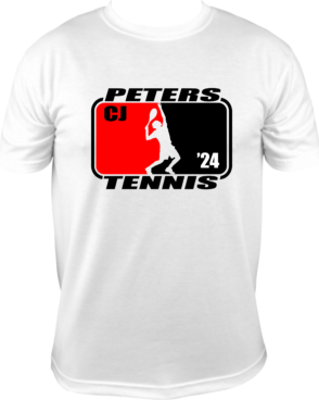 Peters Township Personalized Tennis T-Shirt #099