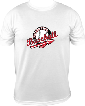 PTBA Authentic T-Shirt Baseball with Arrow