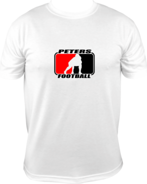 Peters Township Personalized Football T-Shirt #035