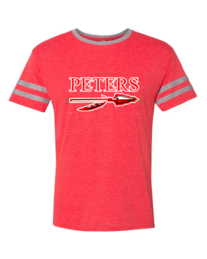 Peters Short Sleeve Gameday Stripes