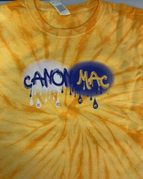 Canon Mac Dripping Paint Tie-Dye